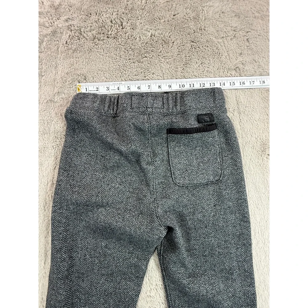 Abercrombie & Fitch Herringbone Jogger Pants XS‎ Zip Pockets Drawstring Winter